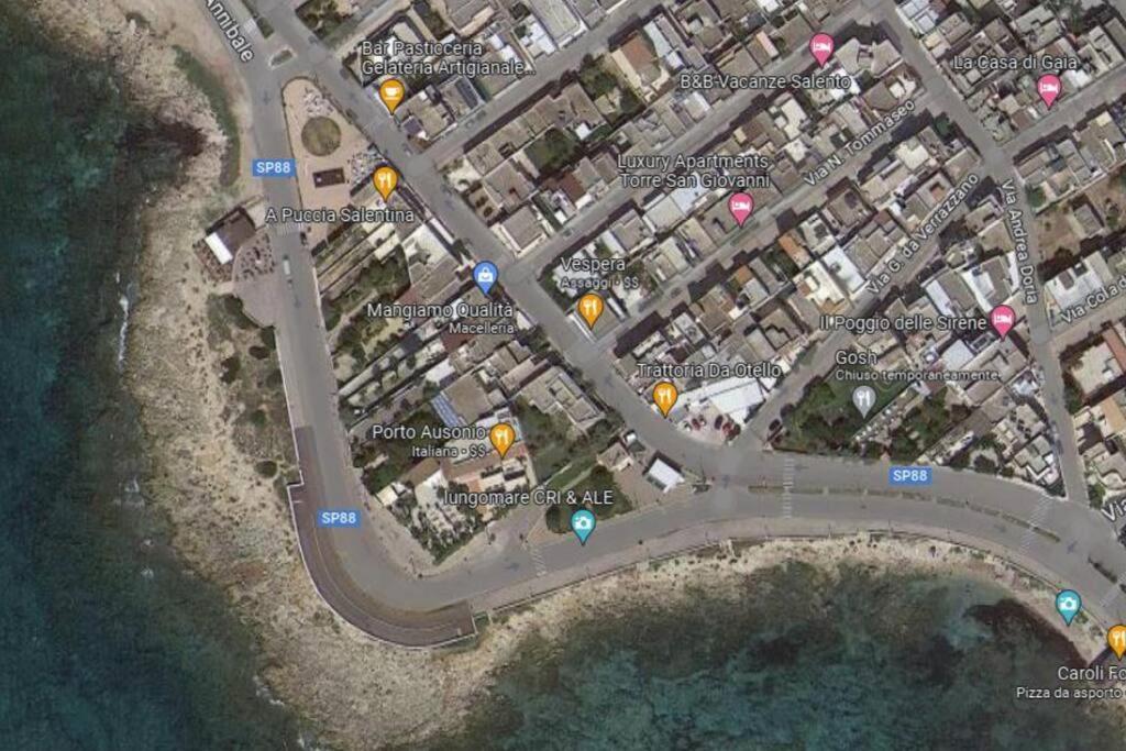 Vacanza A Due Passi Dal Mare Torre San Giovanni Ugento Bagian luar foto
